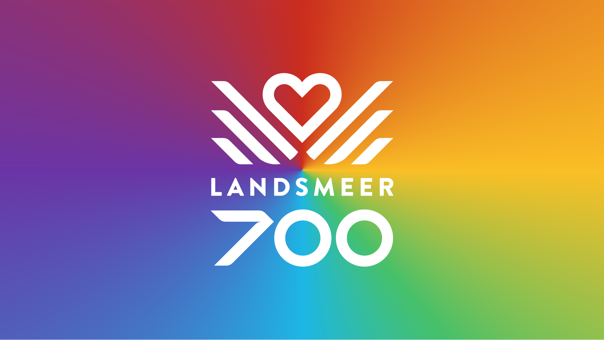 Het logo van Landsmeer 700